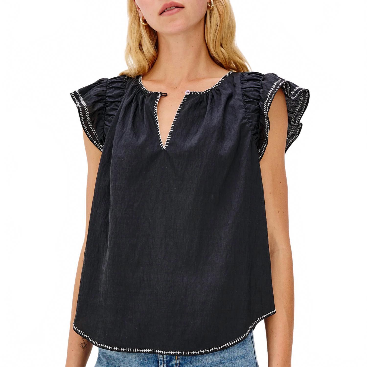 New Rails Sable Sleeveless Top In Black